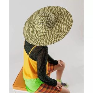 BAGGU trippy moss packable sun hat